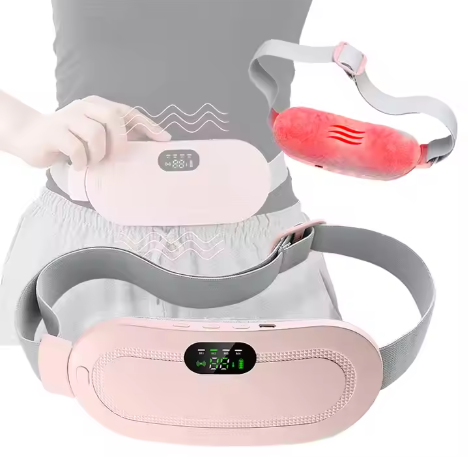 Ceinture de Massage Electrique - Soulagement des Douleurs Menstruelles & du Dos