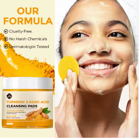 🌿MÔOYAM™ ORIGINAL – Lingettes Nettoyantes au Curcuma & Acide Kojique